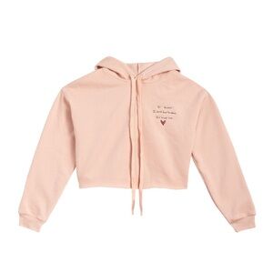 Taylor Swift Peach Cropped Hoodie